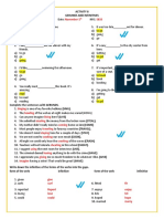 Activity 8 Gerunds and Infinitives Corrección