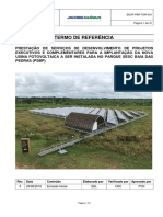 Projeto Executivo Usina Fotovoltaica 300kWp SESC Baía das Pedras
