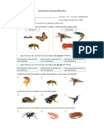 Evaluacion de Ciencias 2