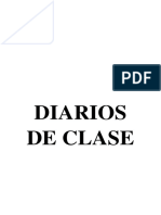 Caratula Diarios de Clase
