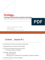 Strategy: Creating and Sustaining Competitive Advantages