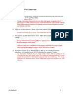 Calculate Cost of Capital and WACC