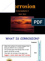 Corrosion: Intermediate 2 Unit 3 (C)