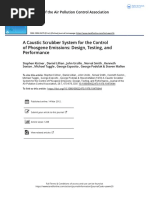 A Caustic Scrubber System For The Control of Phosgene Emissions Design Testing and Performance