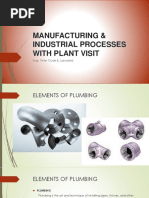 Manufacturing & Industrial Processes With Plant Visit: Engr. Peter Clyde B. Lamadrid