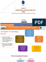 The Consulting Process, Evolving Concepts and Scope
