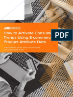 How To Activate Consumer Trends Using E-Commerce Product Attribute Data