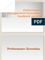 Performance Management Execution, Feedback System