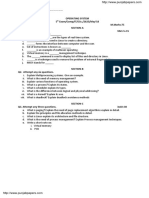 Operating System 5 Exam/Comp/It/Csc./2625/May'18 Duration: 3Hrs. M.Marks:75 Section-A Q1. Do As Directed. 10X1.5 15