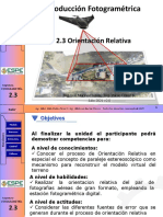 2.2 Orientacion Relativa