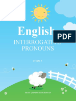 English Interrogative Pronouns