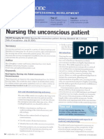 Nursing The Unconscious Patient: Continuing Professional Development