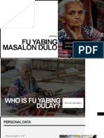 Fu Yabing Masalon Dulo: GAMABA Awardee 2016 Ikat Weaver