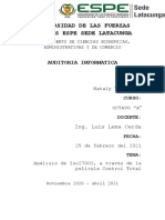 2P Análisis de Iso27002, A Través de La Película Control Total - Tasipanta Nataly