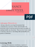 What Is Advance Directives?