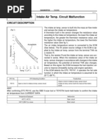 DTC P0110 Intake Air Temp. Circuit Malfunction