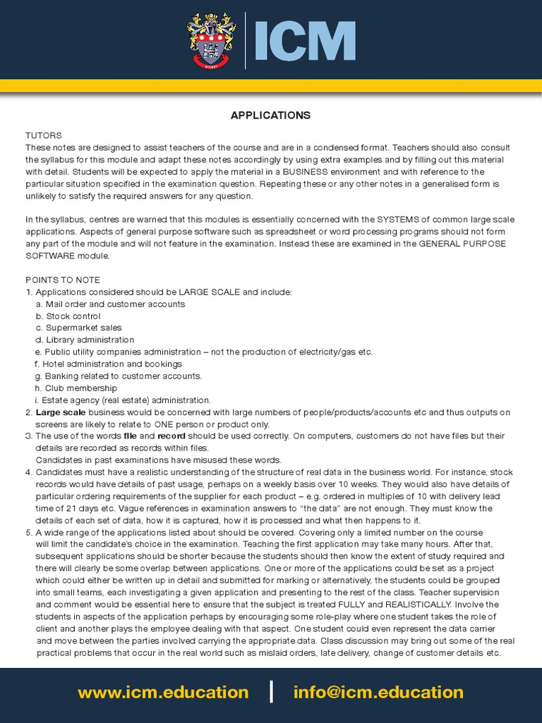 Large Scale Business Applications Guide | PDF | Input/Output ...