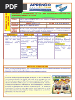 Proyecto 5: Construimos Un Pais Libre de Discriminacion Con Una Ciudadania Critica Y Activa