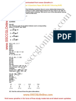 SSC CGL 2017 Tier 1 Questions Paper (05 08 2017 Morning Shift)