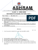 9th Cbse Gseb Maths Sub Test Paper - 21!2!21