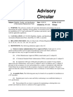AC 20-62E (Eligibility Quality and Identification of Aeronautical Replacement Parts (Page 1 & 2)