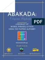 Abakada:: Filipino Alphabet