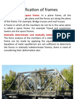 Classification of Frames