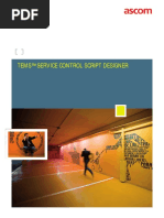 TEMS Service Control Script Designer User's Manual