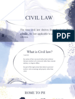 Report On Civil Law 2