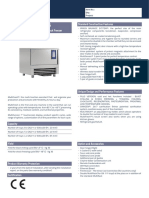 MF 30.2 PLUS: REACH IN Blast Chiller and Shock Freezer Standard Construction Features