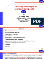 Manufacturing Technique For Thermoset Composite: by K Nandini Dora H Dharmendra Gupta Sibasankar Mishra Nilesh Dalai