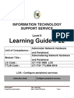 Learning Guide # 22: Information Technology Support Service