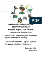 Monitor and Administer System and Network Software