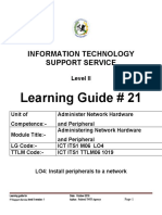 Learning Guide # 21: Information Technology Support Service