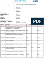 Transaction Statement