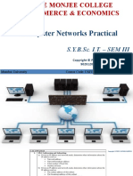 Computer Networks Practical: S.Y.B.Sc. I.T. - SEM III