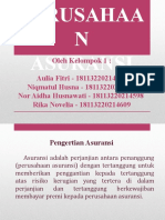 Perusahaan Asuransi - PPTX Kelompok 1