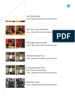 Day 8: Full-Body Training: Front Barbell Squat