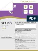 Seamo Past Paper C 2019