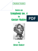Mahler Symphony No 4 Notes and Assignmen