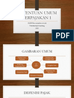 Ketentuan Umum Perpajakan 1