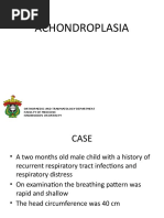 Achondroplasia: Orthopaedic and Traumatology Department Faculty of Medicine Hasanuddin University