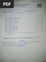 Consolidated Marksheet