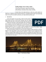 Bending Fatigue Tests On Stays Cables: Figure 1: Fred Hartman Bridge