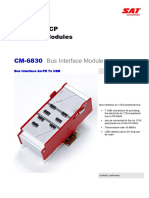 TM 1703 ACP Terminal Modules: Bus Interface Module