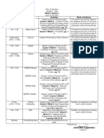 Plan of Activities VELA W6 Q4