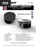 WISECO 497M05000 497M05000 High-Performance Piston Kit Piston Kit 50 00 Mm Suzuki Rm80 497m05000