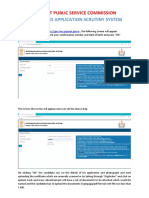 Integrated Application Scrutiny System: Gujarat Public Service Commission