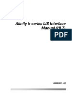 Alinity H Series LIS Interface Manual (HL7)