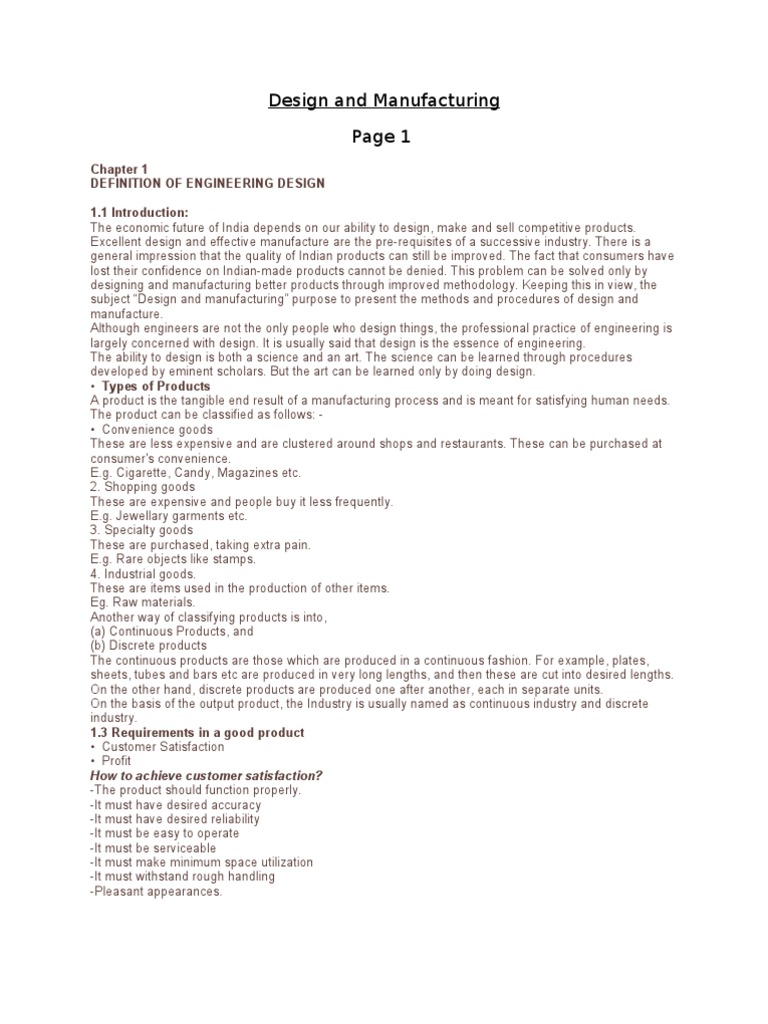 Engineering Design Essentials | PDF